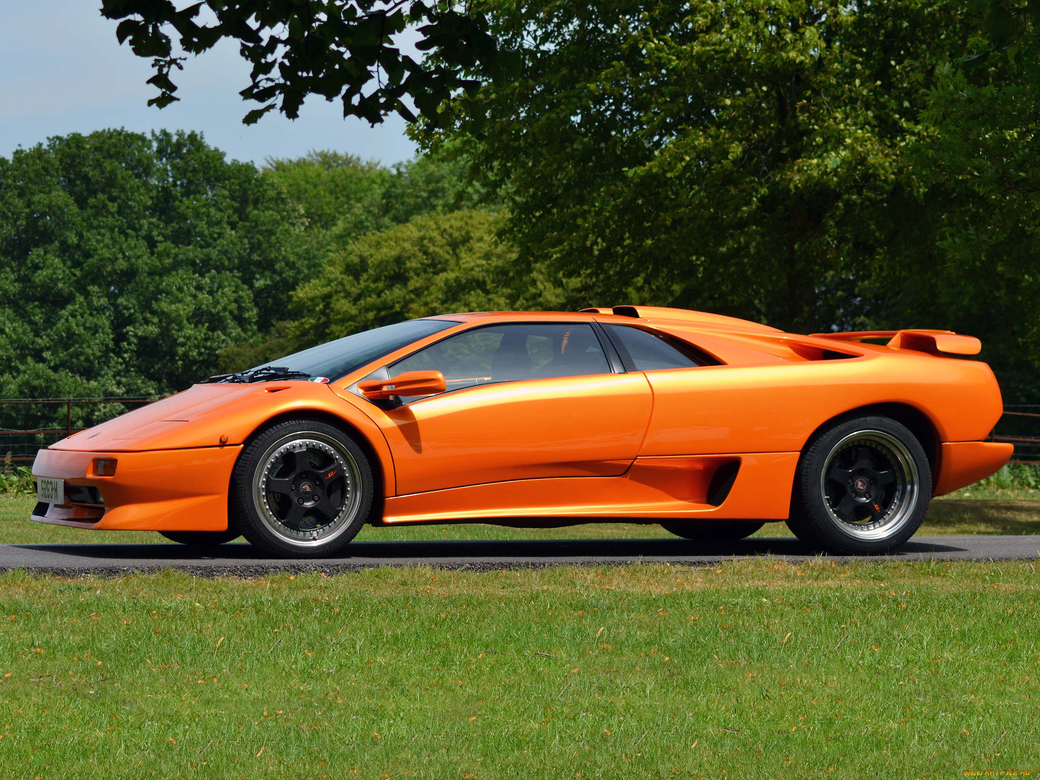 lamborghini, diablo, sv, 